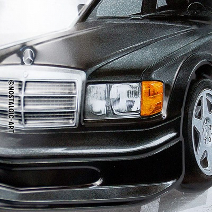 Blechschild Mercedes 190 2